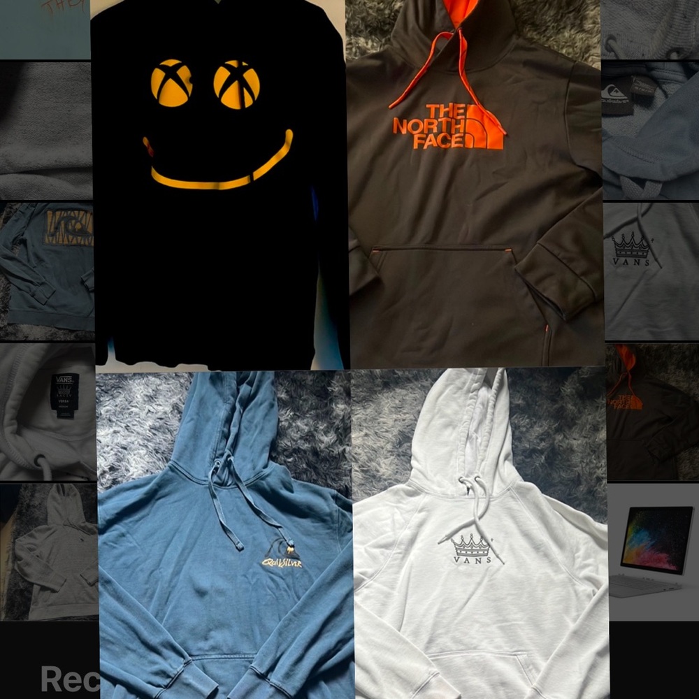 4 sweaters in one. Bundle.